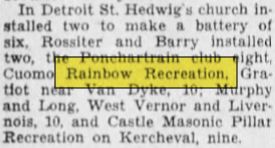 Rainbow Recreation - Nov 1929 Article (newer photo)